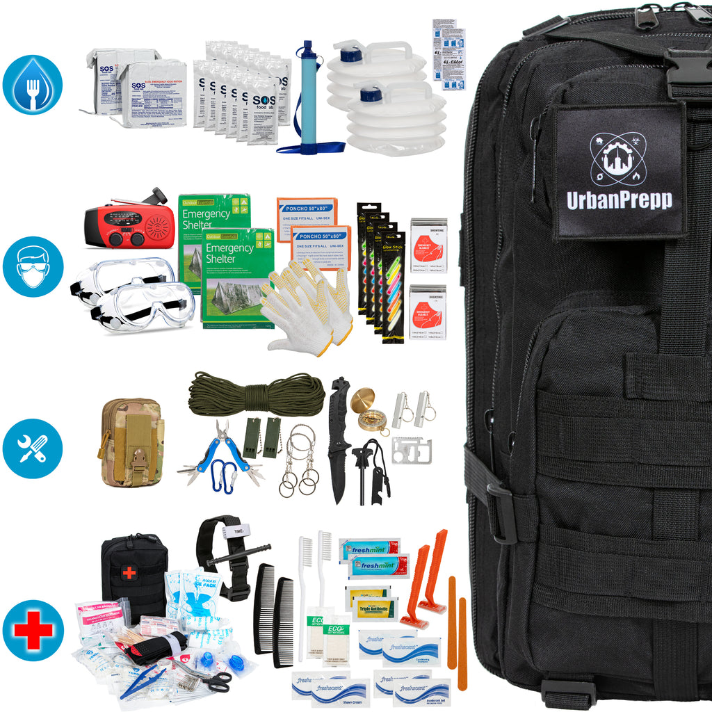 72-Hour Emergency Stocked Bug Out Bag Ready Made | Ubuy Puerto Rico