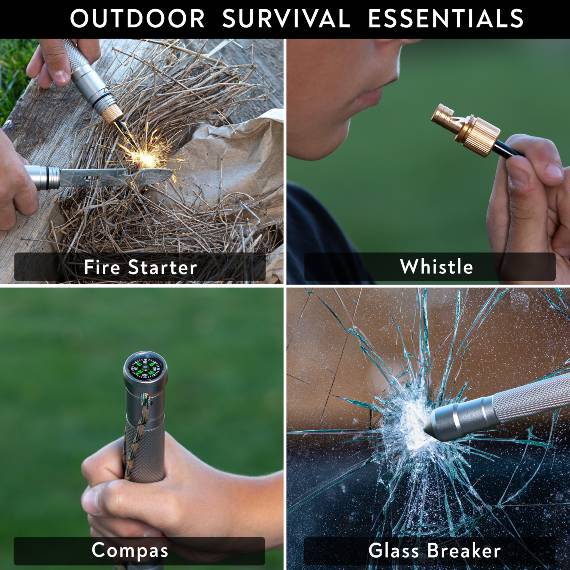 Man of God: 10 Function Flashlight Survival Tool – Seedlings Gifts & Books