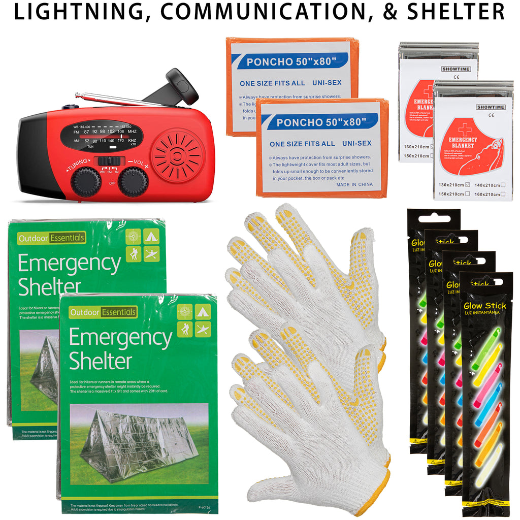 Deluxe Emergency Power Outage Blackout Kit