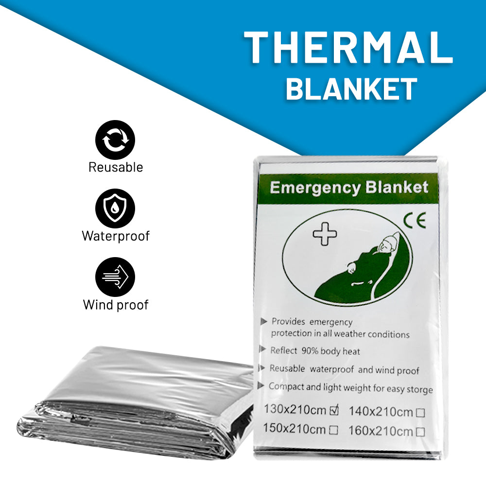 Deluxe Thermal Blanket | All-Purpose Blanket | Emergency Survival Gear